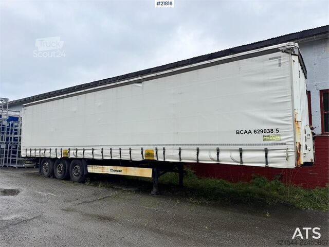 Przesuwne plandeki Krone Curtain-Side Trailer