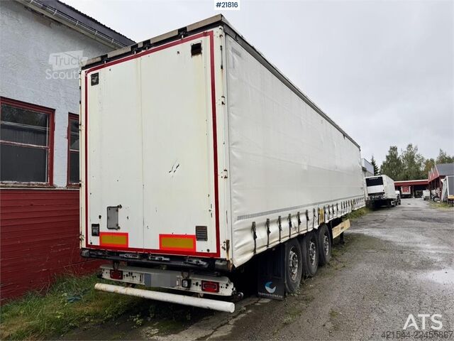 Przesuwne plandeki Krone Curtain-Side Trailer