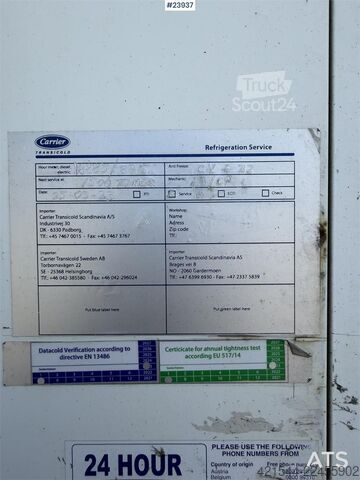 Presenninger, der kan skubbes Schmitz Cargobull with refrigeration/freezing unit