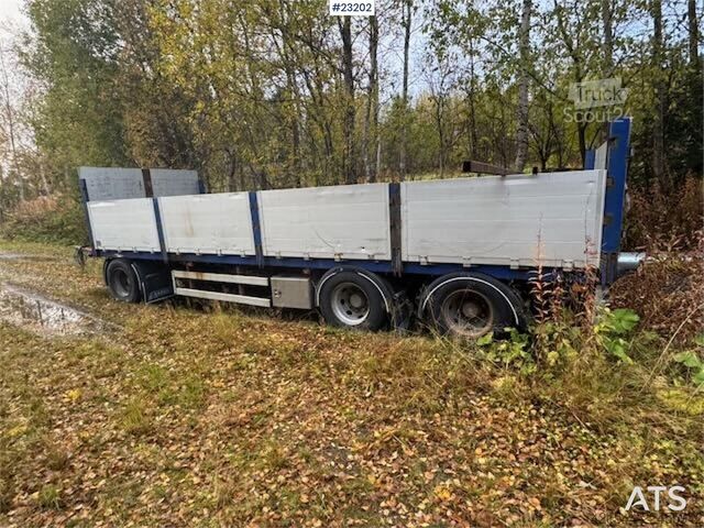 Платформенный трейлер Istrail 3-axle flatbed trailer