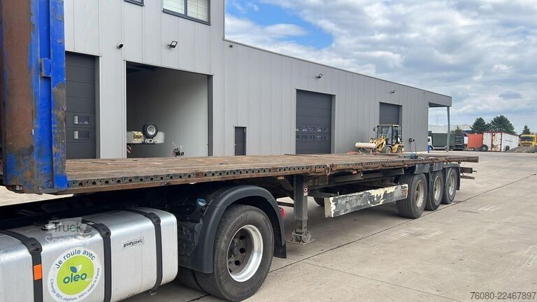 Platform trailer Krone SDP27 (DRUM BRAKES / FREINS TAMBOURS)