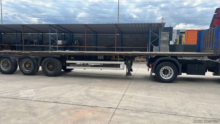 Platform trailer Krone SDP27 (DRUM BRAKES / FREINS TAMBOURS)