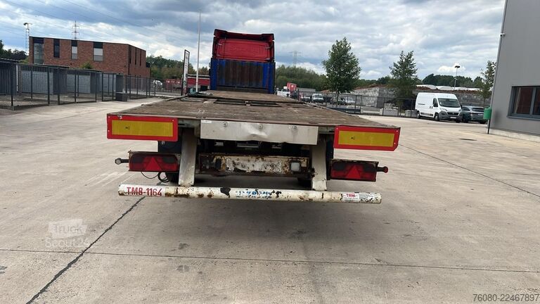 Platform trailer Krone SDP27 (DRUM BRAKES / FREINS TAMBOURS)