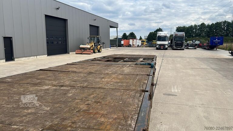 Platform trailer Krone SDP27 (DRUM BRAKES / FREINS TAMBOURS)