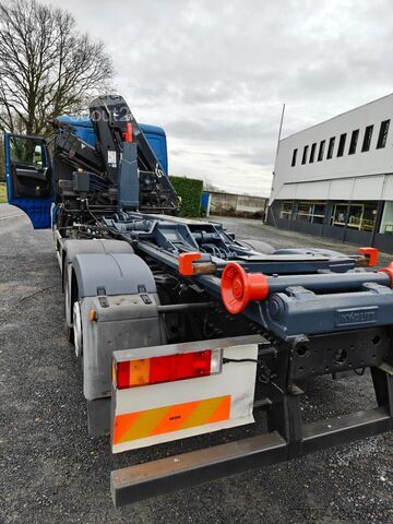 نظام ذراع الخطاف MAN TGX 26.400 Container Hyvalift Crane HIAB 144
