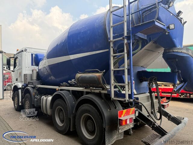 خلاط Mercedes-Benz Arocs 3748 8x4 Reduction axles, Liebherr 9m3