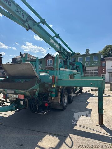 Betonipumppuauto Mercedes-Benz Actros 2641, Betonpumpe Schwing