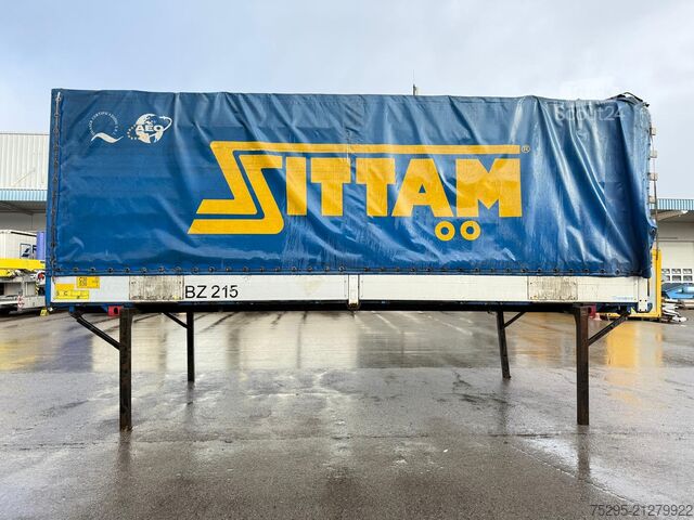 Erhvervskøretøj Krone 7.35 BDF Pritsche Plane Brücke InnenH- 2,50 m