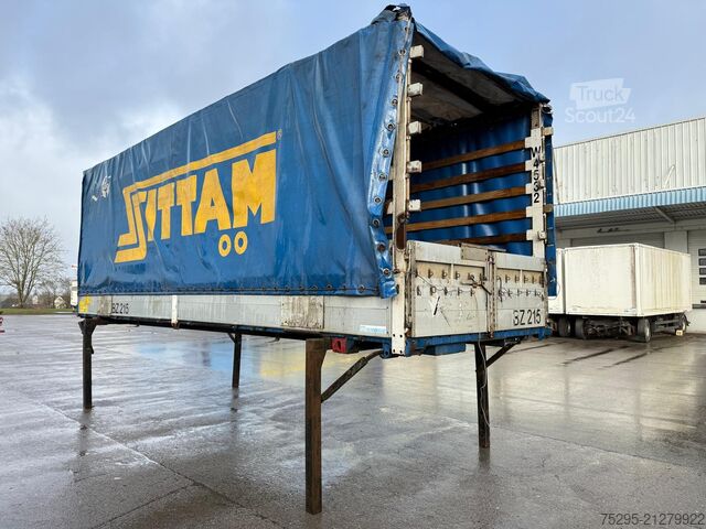 Erhvervskøretøj Krone 7.35 BDF Pritsche Plane Brücke InnenH- 2,50 m