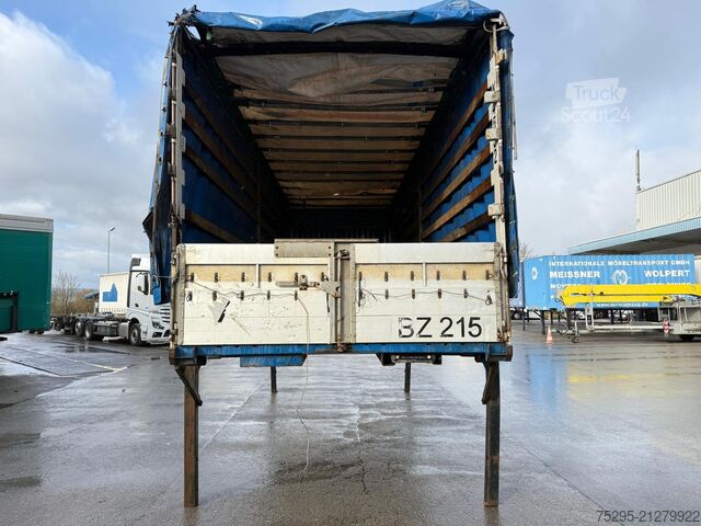 Erhvervskøretøj Krone 7.35 BDF Pritsche Plane Brücke InnenH- 2,50 m