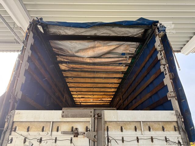 Erhvervskøretøj Krone 7.35 BDF Pritsche Plane Brücke InnenH- 2,50 m