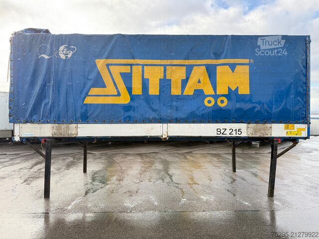 Erhvervskøretøj Krone 7.35 BDF Pritsche Plane Brücke InnenH- 2,50 m