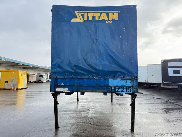 Erhvervskøretøj Krone 7.35 BDF Pritsche Plane Brücke InnenH- 2,50 m