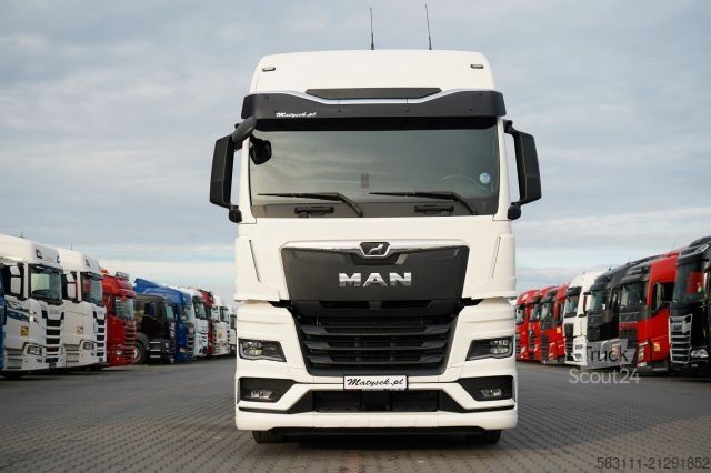 Camion jumbo MAN TGX 26.480 / ZESTAW TANDEM 120 M3 / PRZEJAZDOWY