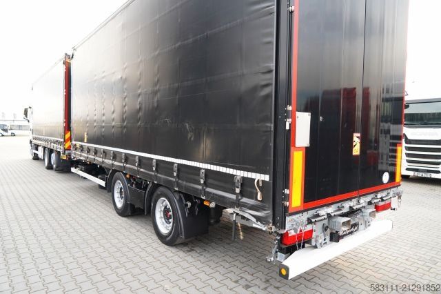 Camion jumbo MAN TGX 26.480 / ZESTAW TANDEM 120 M3 / PRZEJAZDOWY