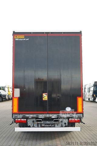 Camion jumbo MAN TGX 26.480 / ZESTAW TANDEM 120 M3 / PRZEJAZDOWY