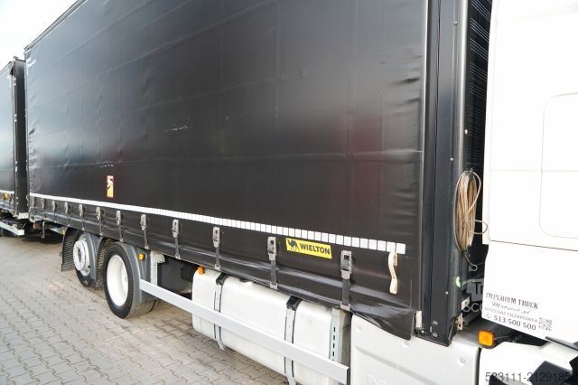 Camion jumbo MAN TGX 26.480 / ZESTAW TANDEM 120 M3 / PRZEJAZDOWY