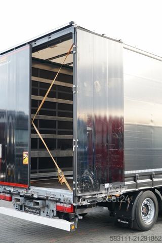 Camion jumbo MAN TGX 26.480 / ZESTAW TANDEM 120 M3 / PRZEJAZDOWY