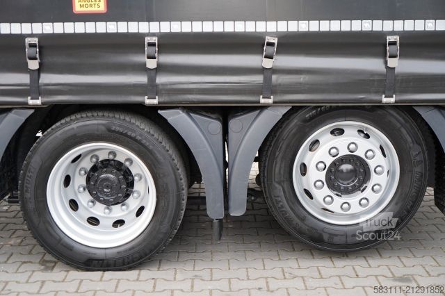 Camion jumbo MAN TGX 26.480 / ZESTAW TANDEM 120 M3 / PRZEJAZDOWY