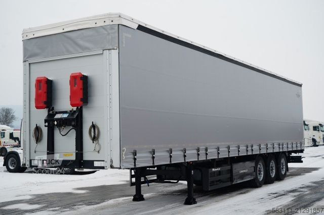 Semirimorchio con telone SCHWARZMÜLLER FIRANKA / STANDARD  / KOSZ NA PALETY / OSIE SAF