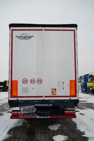 Semirimorchio con telone SCHWARZMÜLLER FIRANKA / STANDARD  / KOSZ NA PALETY / OSIE SAF