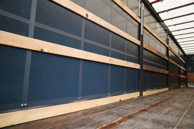 Open semitrailer with tarp FRUEHAUF FIRANKA / STANDARD / WINDA  2 000 kg / MOCNA POD