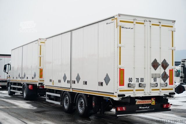 Jumbo-Lkw MAN TGS 18.440 / ZESTAW TANDEM / FULL ADR / AT OX EX