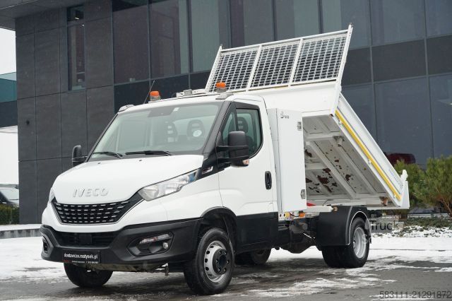 Furgón volquete IVECO DAILY 70-180 / WYWROTKA TYLNOZSYPOWA 2,8 M / DMC