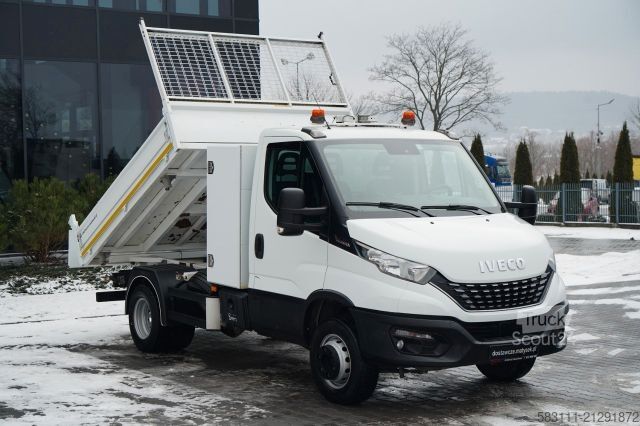 Furgón volquete IVECO DAILY 70-180 / WYWROTKA TYLNOZSYPOWA 2,8 M / DMC