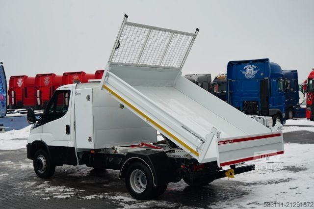 Furgón volquete IVECO DAILY 70-180 / WYWROTKA TYLNOZSYPOWA 2,8 M / DMC