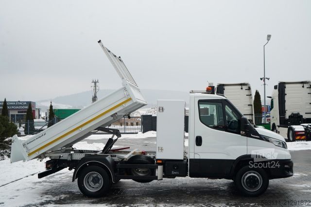 Furgón volquete IVECO DAILY 70-180 / WYWROTKA TYLNOZSYPOWA 2,8 M / DMC