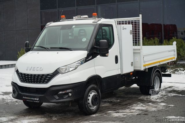 Furgón volquete IVECO DAILY 70-180 / WYWROTKA TYLNOZSYPOWA 2,8 M / DMC