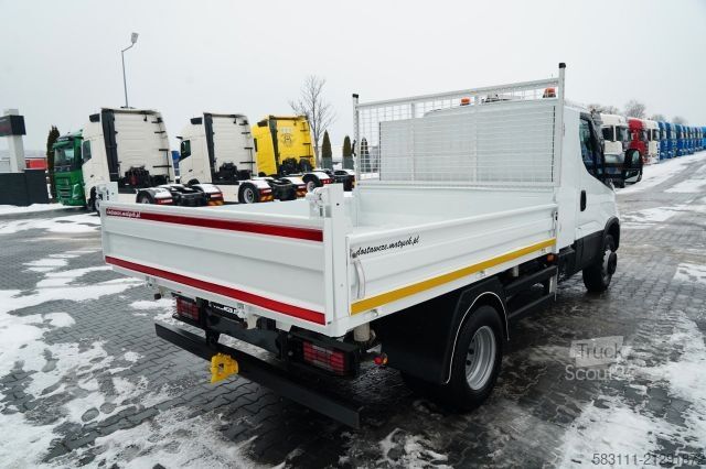 Furgón volquete IVECO DAILY 70-180 / WYWROTKA TYLNOZSYPOWA 2,8 M / DMC