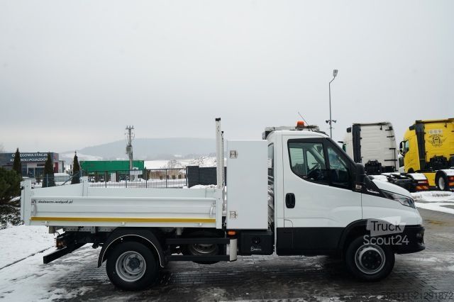 Furgón volquete IVECO DAILY 70-180 / WYWROTKA TYLNOZSYPOWA 2,8 M / DMC