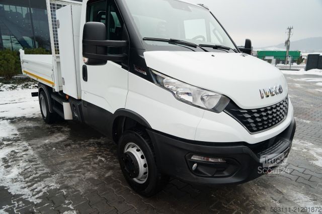 Furgón volquete IVECO DAILY 70-180 / WYWROTKA TYLNOZSYPOWA 2,8 M / DMC