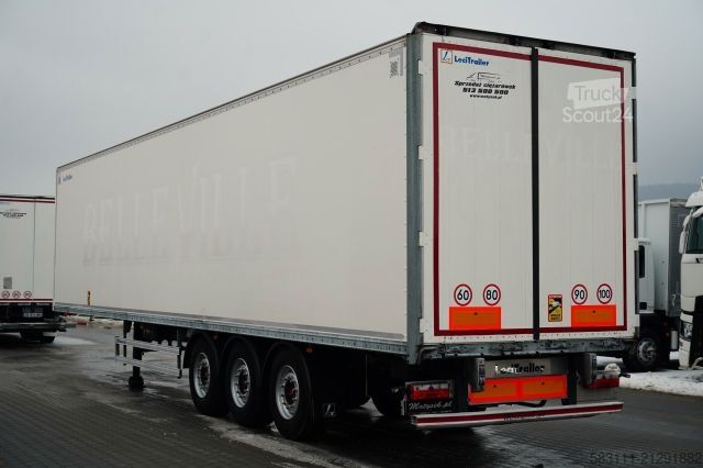 Semirremolque frigorífico LECITRAILER KONTENER / SAF / 2019 ROK