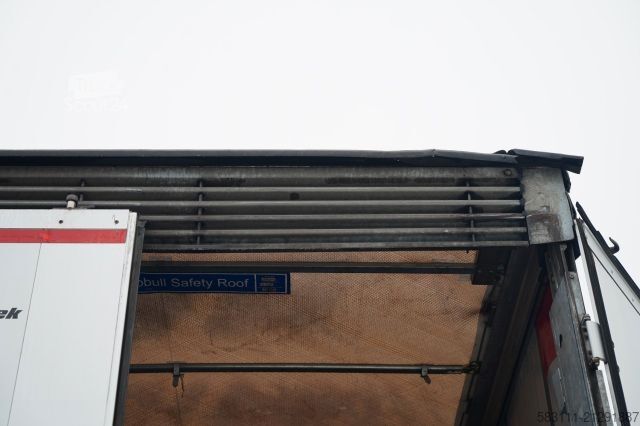 Auflieger mit Pritsche & Plane SCHMITZ CARGOBULL / FIRANKA / MEGA  / LOWDECK / DACH PODNOSZONY 