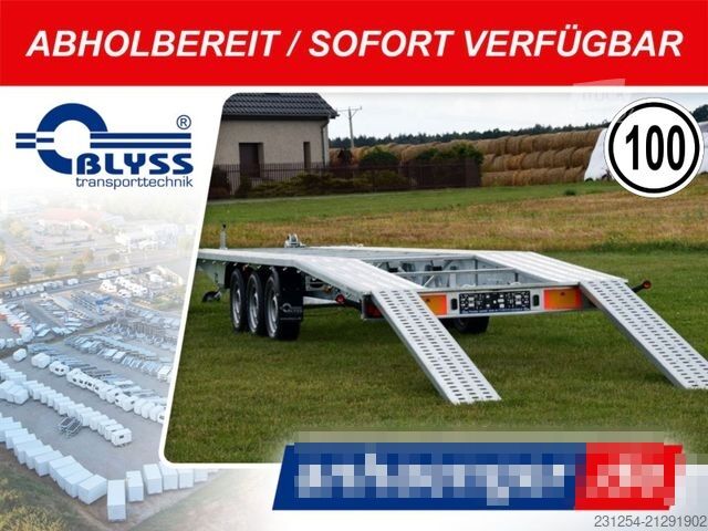 Avtoprikolica za prevoz vozil BLYSS Jupiter light Autotransporter 600x210cm 3500kg