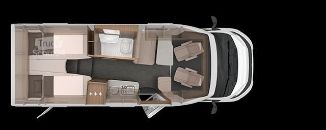 Autorulotă semi-integrată KNAUS VAN TI 650 MEG VANSATION