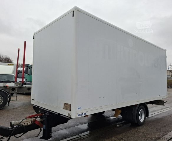 Rimorchio a cassetta  Walther 1-Achs Anhänger Alu-Möbelkoffer
