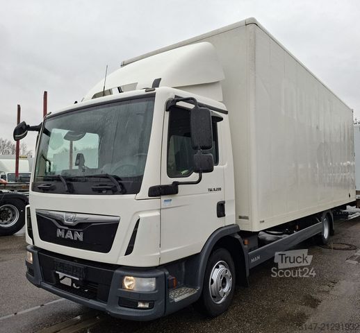 Box van MAN TGL 8.220 4x2 BL Möbelkoffer Alu AHK Klima