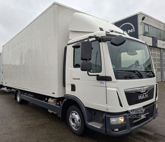 Box van MAN TGL 8.220 4x2 BL Möbelkoffer Alu AHK Klima