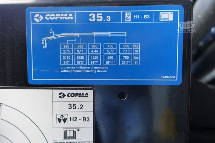 Targonca  Ladekran Copma 35-3S