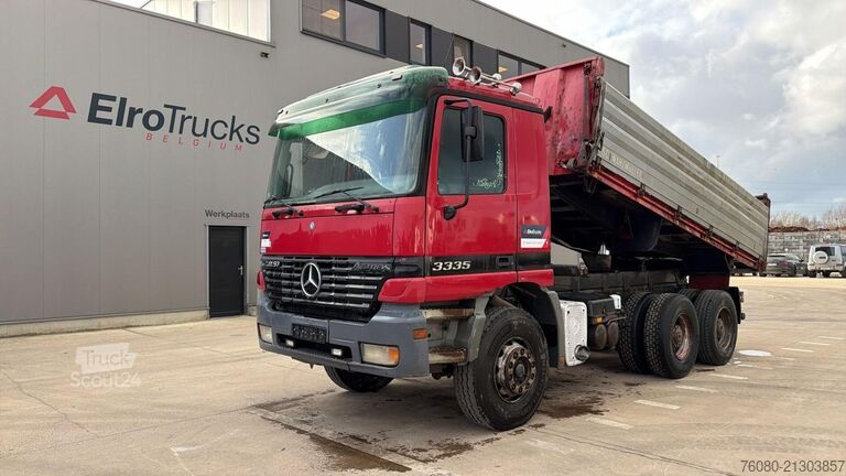 Volquete de 3 lados Mercedes-Benz Actros 3335 (GRAND PONT / LAMES / BIG AXLE / V6...