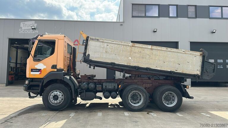 Volquete de 3 lados Renault Kerax 385 (POMPE MANUELLE / MANUAL PUMP / 6X4 /...