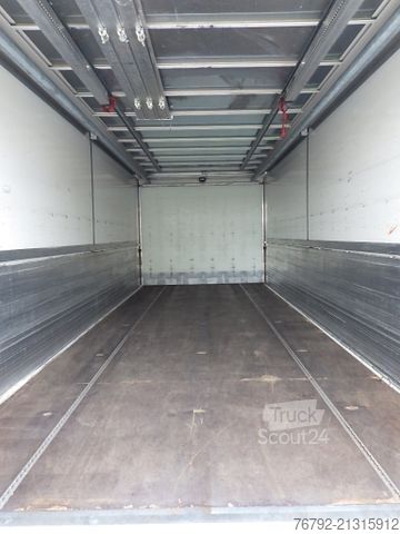 Kutu kamyonu SCANIA P 280 B Getränkeko. 7,3m/Lasi/LBW/2xAHK/Vollluft