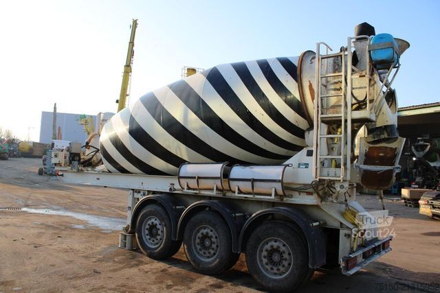 Semiremorcă Karrena KARRENA 13m³ BETONAUFLIEGER mit Motor - Nr.: 177