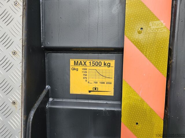 LKW mit Kofferaufbau Volvo FL240 4x2 Ladeborwand