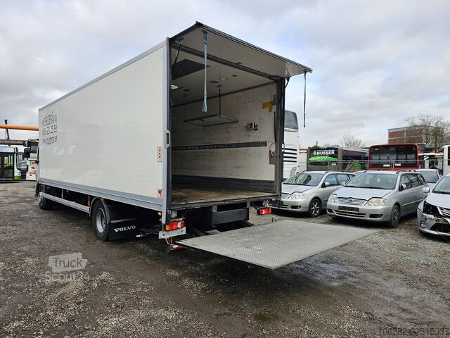 Kutu kamyonu Volvo FL 240 4x2 14Tons Hebebühne Blatt/Luft