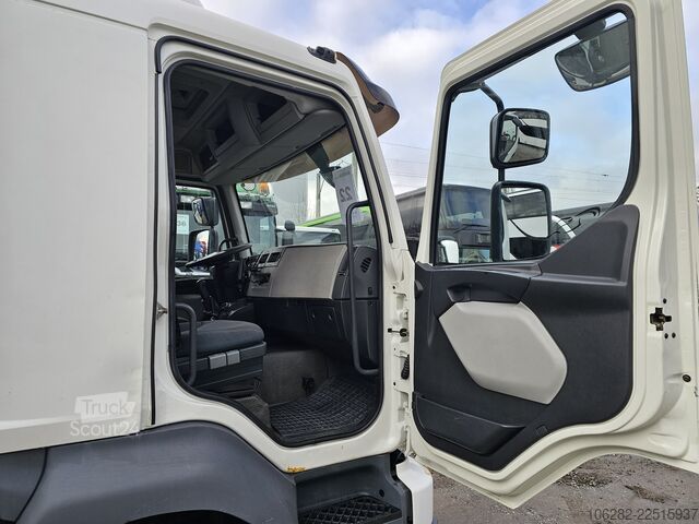 Kutu kamyonu Volvo FL 240 4x2 14Tons Hebebühne Blatt/Luft